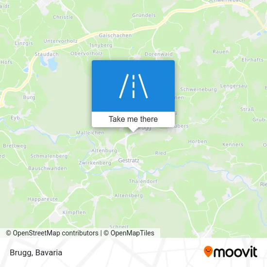 Карта Brugg