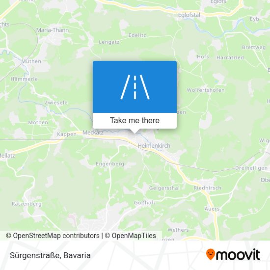 Sürgenstraße map