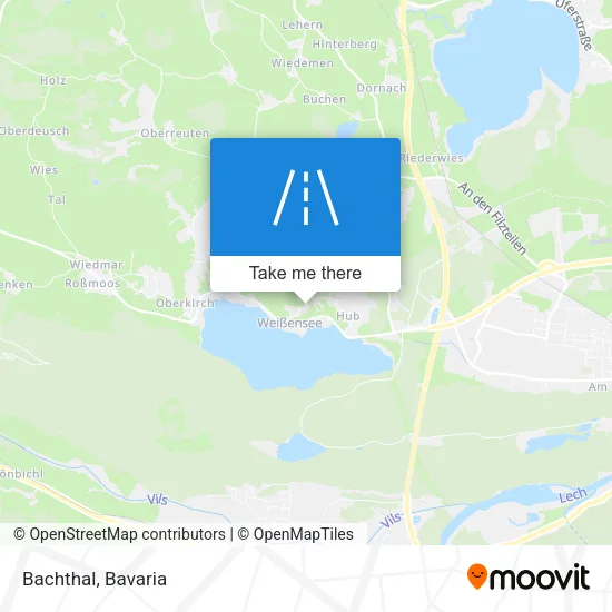 Карта Bachthal