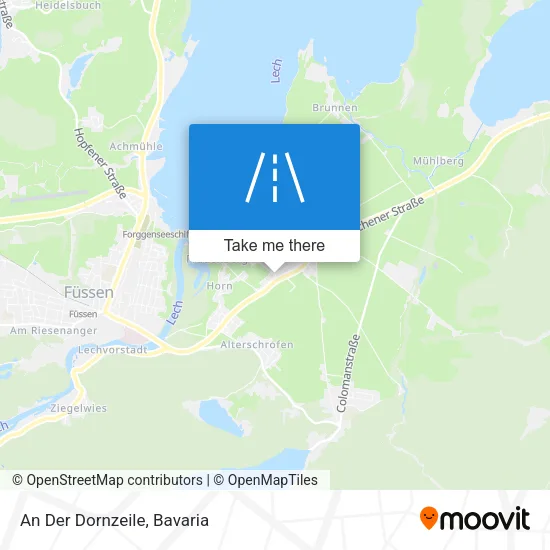 Карта An Der Dornzeile