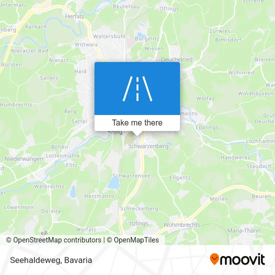 Карта Seehaldeweg