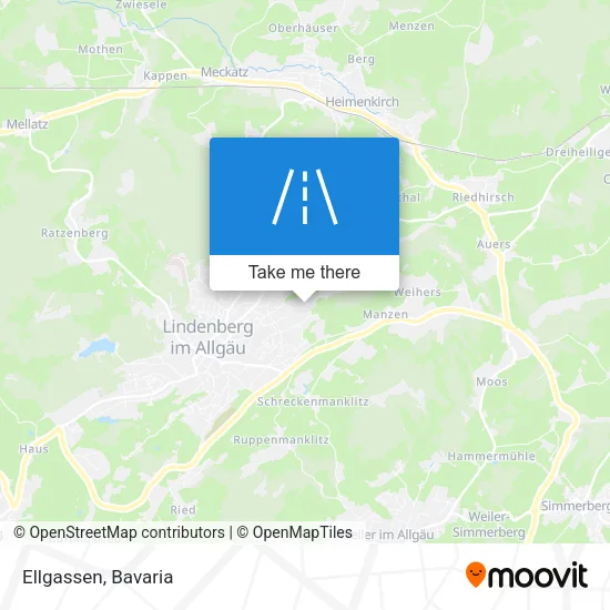 Карта Ellgassen