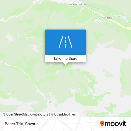 Карта Böser Tritt