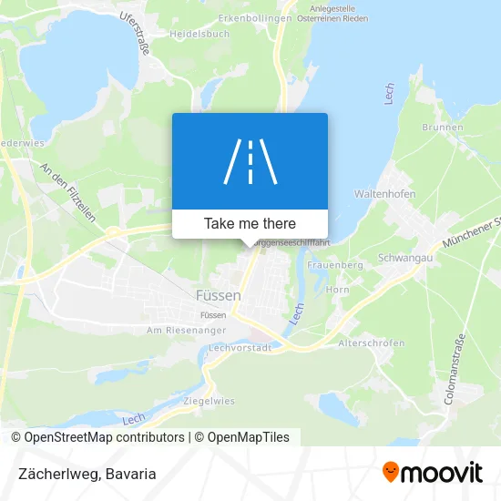Карта Zächerlweg