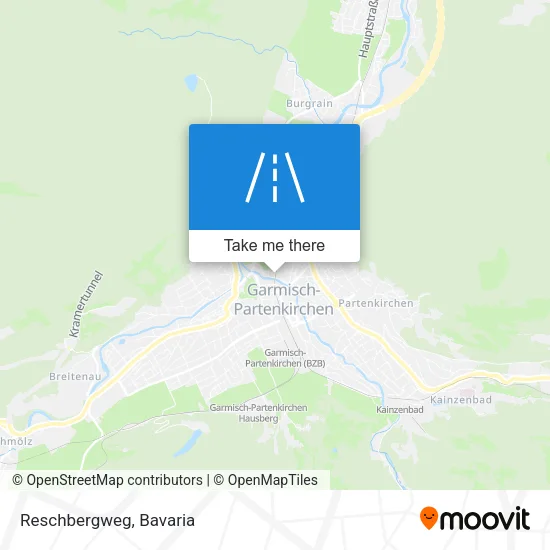 Карта Reschbergweg