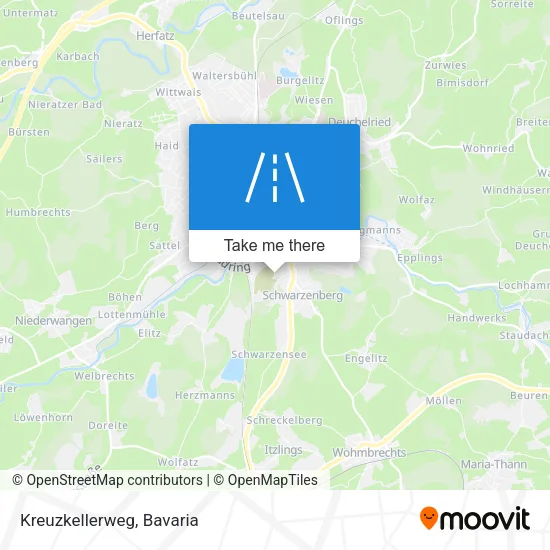 Карта Kreuzkellerweg