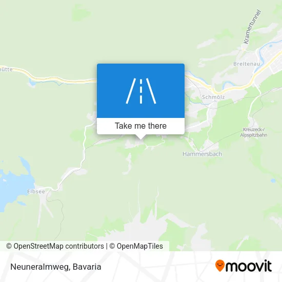 Карта Neuneralmweg