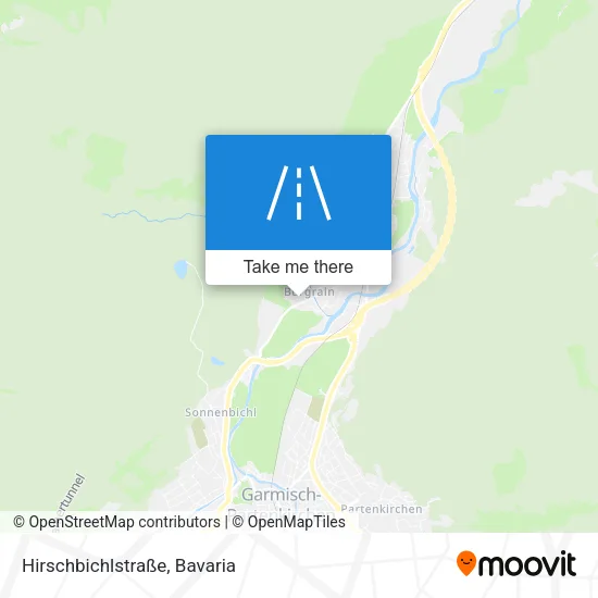 Hirschbichlstraße map