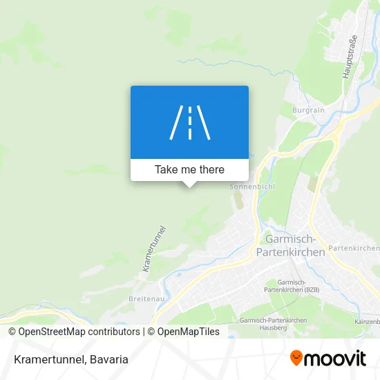 Карта Kramertunnel