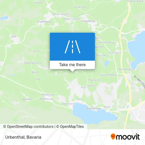 Карта Urbenthal