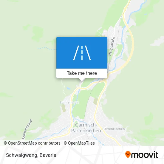Карта Schwaigwang