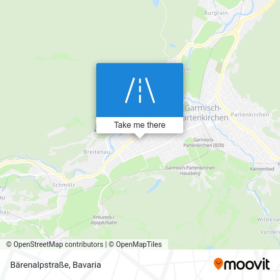 Bärenalpstraße map