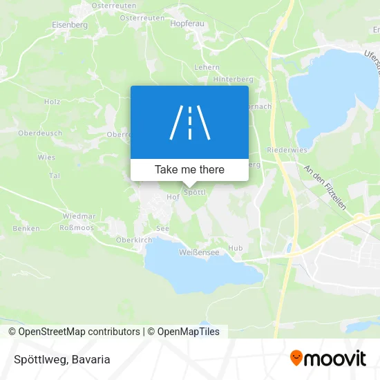 Карта Spöttlweg
