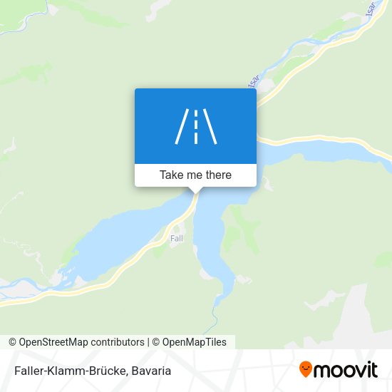 Faller-Klamm-Brücke map