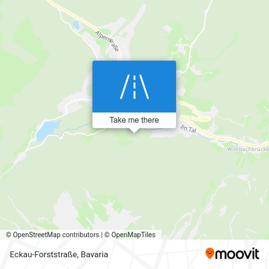 Eckau-Forststraße map
