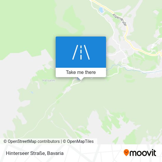 Hinterseer Straße map