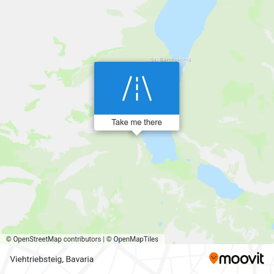 Карта Viehtriebsteig