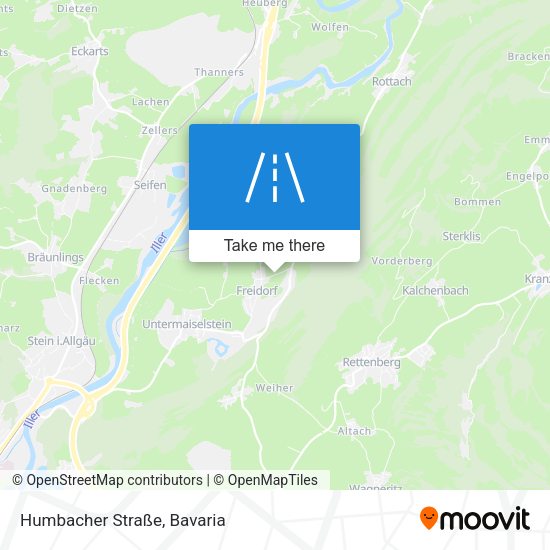 Humbacher Straße map