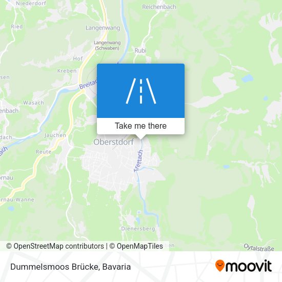 Dummelsmoos Brücke map