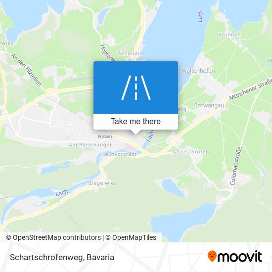 Карта Schartschrofenweg