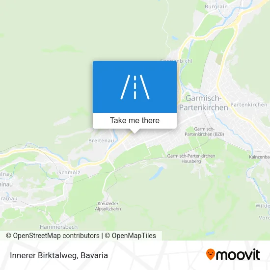Innerer Birktalweg map