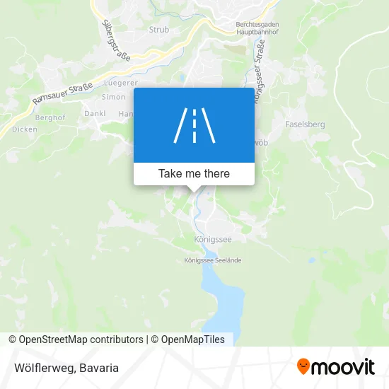 Карта Wölflerweg