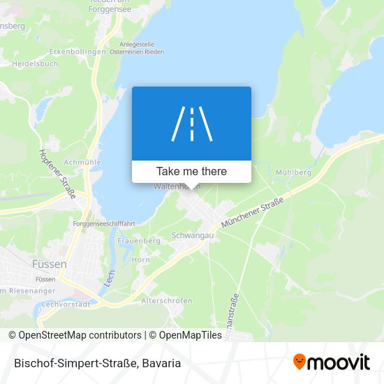 Bischof-Simpert-Straße map