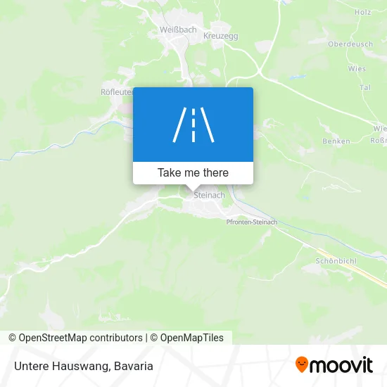 Карта Untere Hauswang