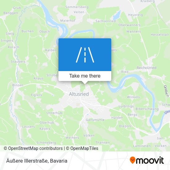 Äußere Illerstraße map