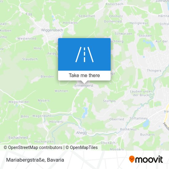 Mariabergstraße map