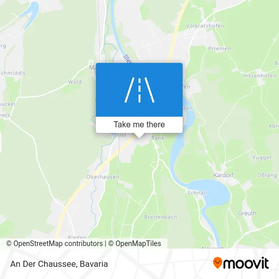 An Der Chaussee map