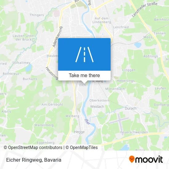 Карта Eicher Ringweg