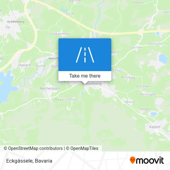 Карта Eckgässele