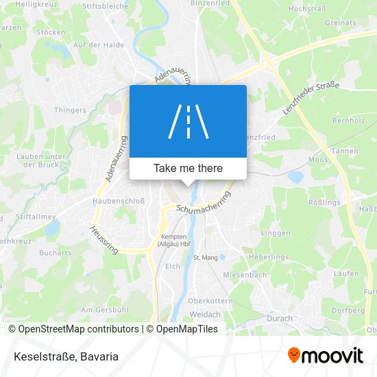 Keselstraße map