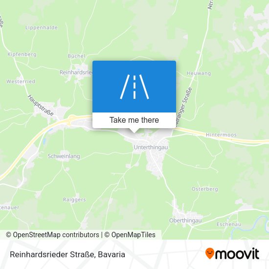 Reinhardsrieder Straße map