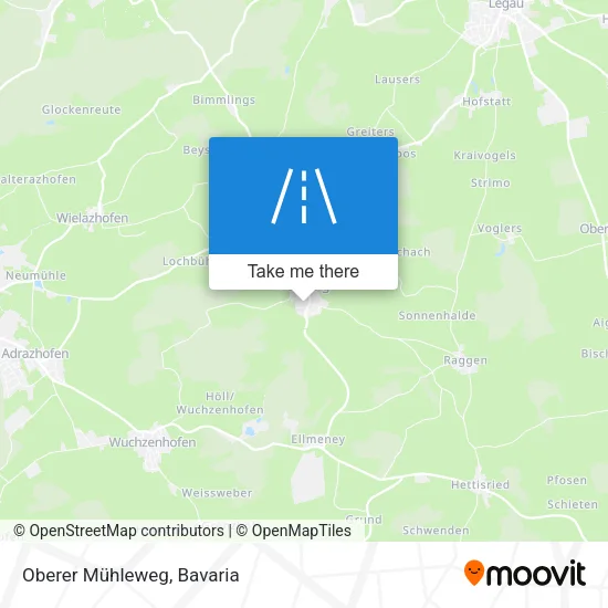 Карта Oberer Mühleweg