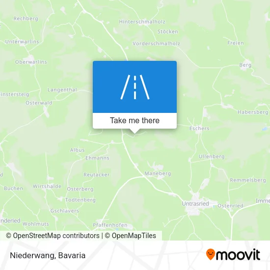 Карта Niederwang