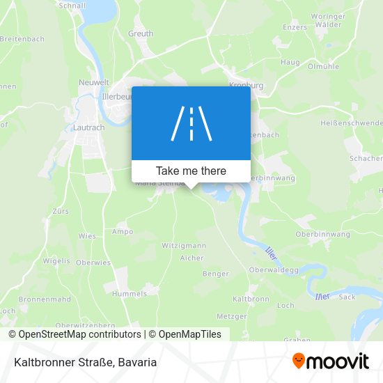 Kaltbronner Straße map