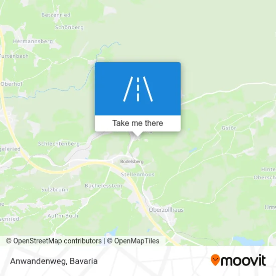 Anwandenweg map