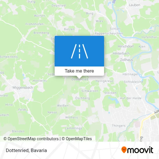 Dottenried map