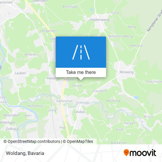 Woldang map