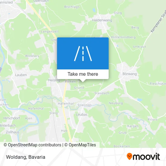 Карта Woldang