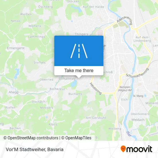 Карта Vor'M Stadtweiher