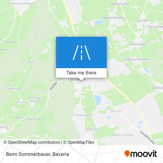Beim Sommerbauer map