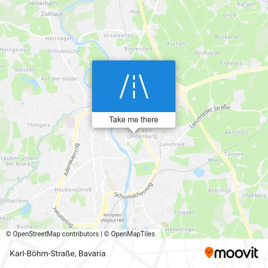 Karl-Böhm-Straße map