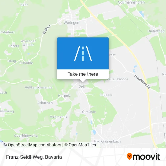 Карта Franz-Seidl-Weg