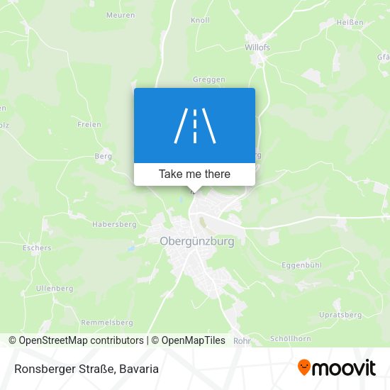 Ronsberger Straße map