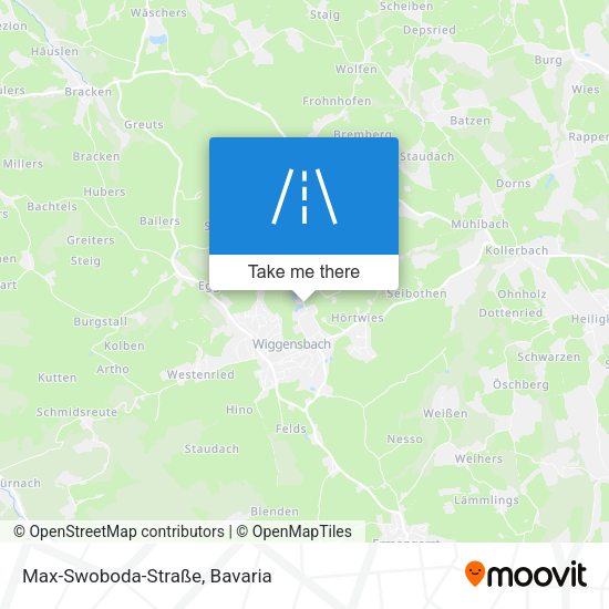 Max-Swoboda-Straße map