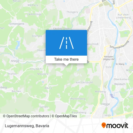 Карта Lugemannsweg