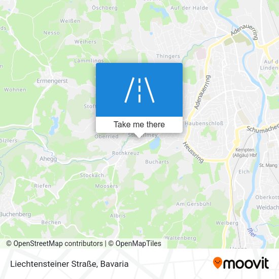Liechtensteiner Straße map